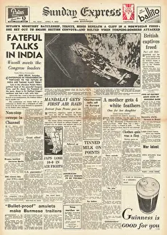 Trondheim: 1942 Sunday Express Diplomatic Talks in India
