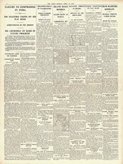 Bougainville: 1942 The Times Diplomatic Talks Fail in India