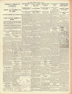 Yelets: 1942 The Times U.S. Forces arrive in Australia