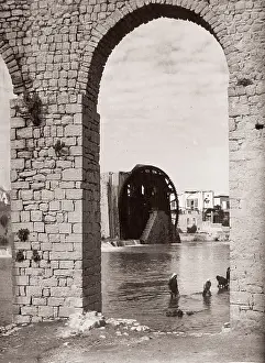 Hama: 1943 Syria - Hama on the river Orontes