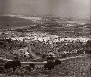 Haifa: 1943 - view of Haifa in Palestine