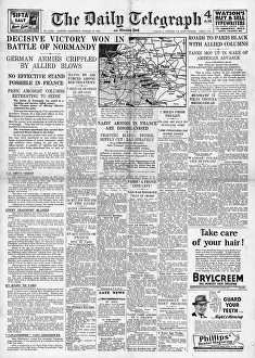 Beachheads: 1944 Daily Telegraph Battle for Normandy