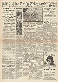 Beachheads: 1944 Daily Telegraph Battle for Paris