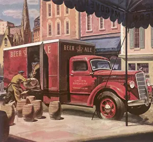 Vans: 1944 Mack Delivery Truck