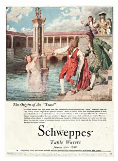 Lemonade: 1944 UK Magazine Schweppes Drinks Advert