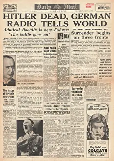 Gunsche: 1945 Daily Mail Death of Adolf Hitler