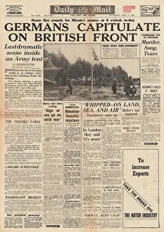 Hans Georg: 1945 Daily Mail Germany Surrenders