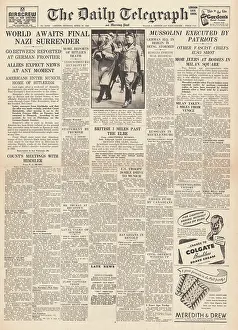 Petacci: 1945 Daily Telegraph Benito Mussolini Executed by Partisans