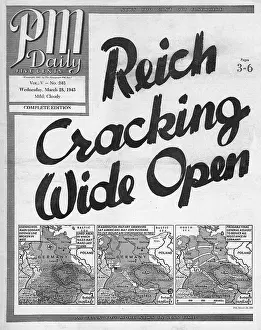 Wesel: 1945 PM Daily Allied forces enter Germany
