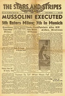 Petacci: 1945 Stars and Stripes Execution of Benito Mussolini