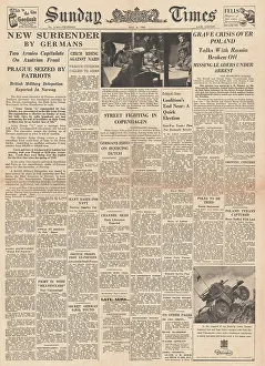 Hans Georg: 1945 Sunday Times German Forces Surrender in Austria