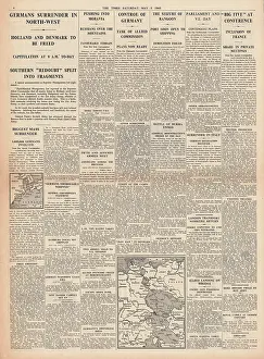Hans Georg: 1945 The Times Germany Surrenders