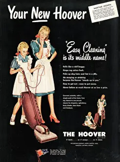 1945 U.S. Magazine Hoover Advert