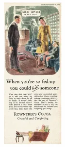 Cocoa: 1946 UK Magazine Rowntree's cocoa Advert
