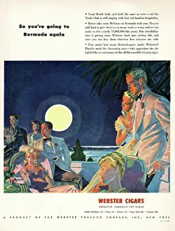 1946 U.S. Magazine Webster Cigars Advert