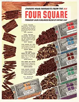 Vaping: 1947 Four Square tobacco advert