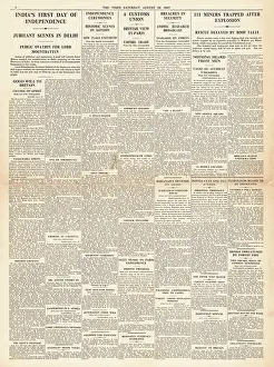 Jawaharlal: 1947 The Times India Gains Independence