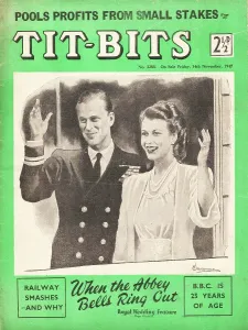 Mountbatten: 1947 Tit-bits Magazine Royal Wedding