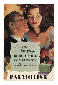 Palmolive: 1947 UK advert Palmolive soap