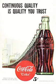 Coca: 1947 USA advert Coca Cola
