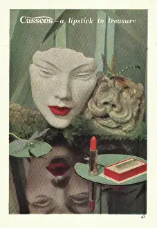 Cussons: 1948 UK advert Cussons lipstick