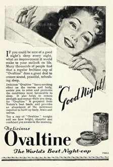 Ovaltine: 1948 UK advert Ovaltine