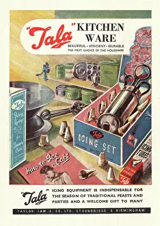Tala: 1948 UK advert Tala kitchen ware