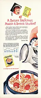 Cheerios: 1948 U.S. Magazine Cheerios Cereal Advert