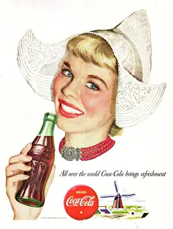Coca Cola: 1948 U.S. Magazine Coca Cola Advert