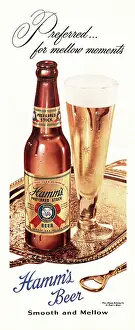 Hamm: 1948 U.S. Magazine Hamm's Beer Advert