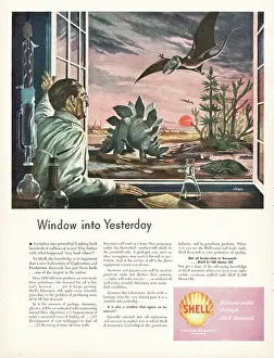 Oil Company: 1948 U.S. Magazine Shell Research Advert