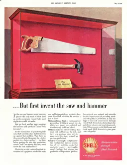 Oil Company: 1948 U.S. Magazine Shell Research Advert