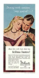 Shampoo: 1949 UK advert Icilma shampoo