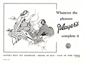 Vaping: 1949 UK advert Players cigarettes