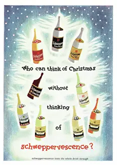 Schweppe: 1949 UK advert Schweppes drinks