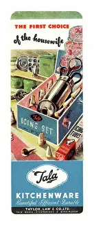 Tala: 1949 UK advert Tala kitchen ware