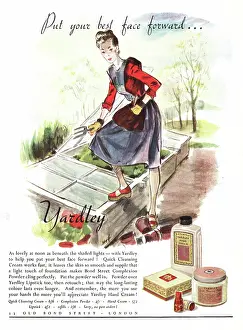 Yardley: 1949 UK advert Yardley cosmetics