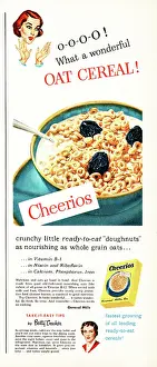 Cheerios: 1949 U.S. Magazine Cheerios Cereal Advert