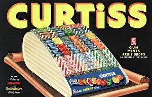 Spearmint: 1949 U.S. Magazine Curtiss Candy Advert