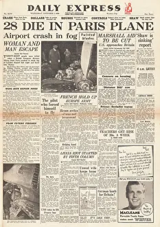 Northolt: 1950 Daily Express BEA plane crash
