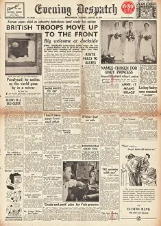 Osan: 1950 Evening Despatch British troops in Korea