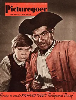Driscoll: 1950 Picturegoer Robert Newton