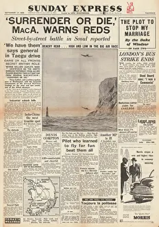 Osan: 1950 Sunday Express Korean War