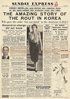 Cleckheaton: 1950 Sunday Express Korean War
