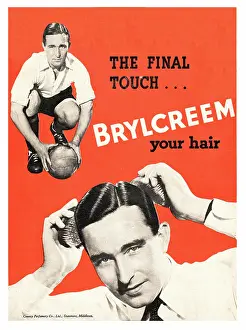 Brylcreem: 1950 UK Advert Brylcreem