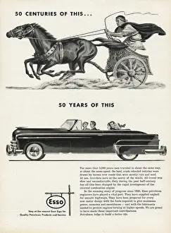 Esso: 1950 U.S. Magazine Esso Advert