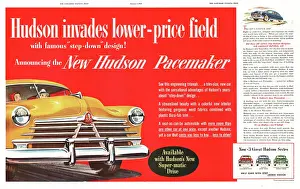 Pacemaker: 1950 U.S. Magazine Hudson Pacemaker Car Advert