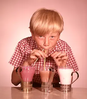 Flavor: 1950s 1960s Blond Boy Drinking