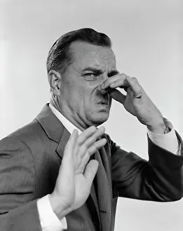 Stink: 1950s 1960s Man 3/4 Profile Hand
