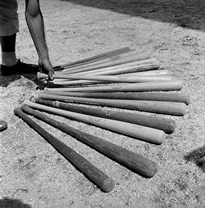Options: 1950s Baseball Player Selecting